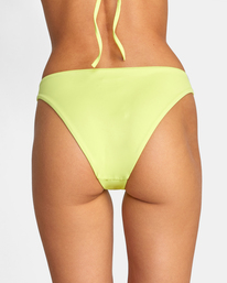 7 Solid Medium Bikini Bottoms Yellow AVJX400130 RVCA