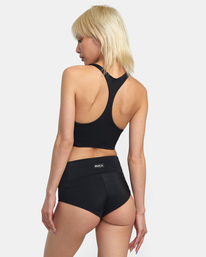 rvca, VA Essential Cheeky Bikini Bottoms, BLACK (blk) VA ESSENTIAL CHEEKY BOTTOM AVJX400176