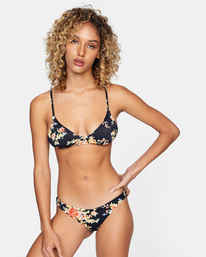 1 Mary High-Rise Cheeky French Bikini Bottoms White AVJX400199 RVCA