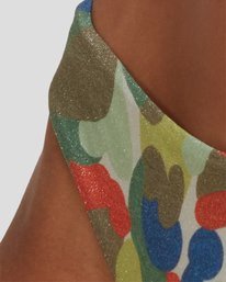 2 Mel G Camo Cheeky Bikini Bottoms Grey AVJX400211 RVCA