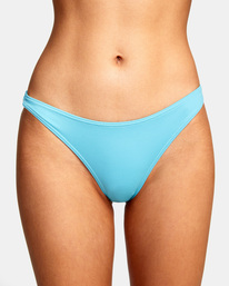 3 No Matter Skimpy French Bikini Bottoms Grey AVJX400236 RVCA