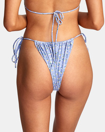 7 Mille Mid-Rise Bikini Bottoms Grey AVJX400243 RVCA