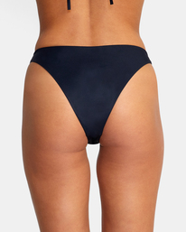 7 Solid French Bikini Bottoms Black AVJX400247 RVCA