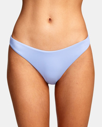 2 Solid French Bikini Bottoms Grey AVJX400247 RVCA