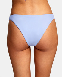 6 Solid French Bikini Bottoms Grey AVJX400247 RVCA