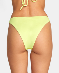 7 Solid French Bikini Bottoms Yellow AVJX400247 RVCA