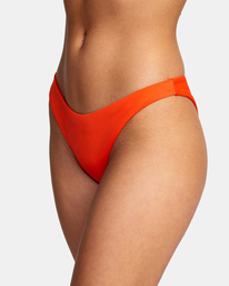 2 Solid French Bikini Bottoms Blue AVJX400247 RVCA