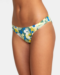 7 Poppy Camo Reversible Medium Bikini Bottoms Grey AVJX400251 RVCA