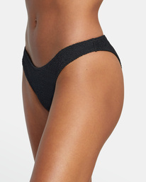 7 Grooves French Bikini Bottoms Black AVJX400260 RVCA