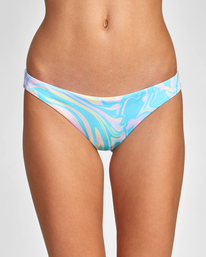 2 Psychee Cheeky Bikini Bottoms Grey AVJX400271 RVCA