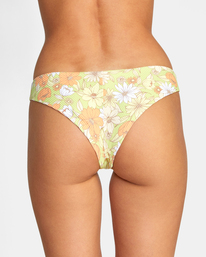 6 Dreamfield Cheeky Bikini Bottoms Grey AVJX400273 RVCA
