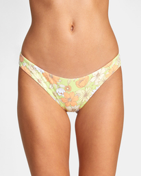 7 Dreamfield Cheeky Bikini Bottoms Grey AVJX400273 RVCA