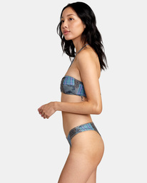 3 Steffani Stella Cheeky Bikini Bottom Grey AVJX400287 RVCA