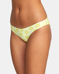6 Keen Cheeky Bikini Bottoms Green AVJX400293 RVCA