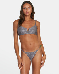 1 Feral Medium French Bikini Bottoms Beige AVJX400302 RVCA
