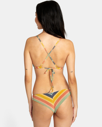 0 Mirage Cheeky Bikini Bottoms Grey AVJX400307 RVCA