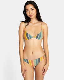 1 Mirage Cheeky Bikini Bottoms Grey AVJX400307 RVCA