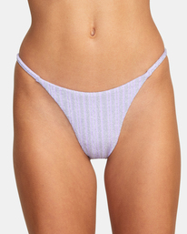 2 Stardust French Bikini Bottoms Purple AVJX400314 RVCA