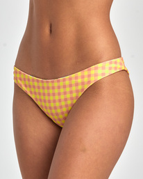 10 Sunkissed Reversible Medium Bikini Bottoms Orange AVJX400340 RVCA
