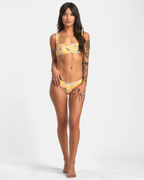 3 Sunkissed Reversible Medium Bikini Bottoms Orange AVJX400340 RVCA