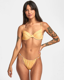 1 SUNKISSED SLIDE MEDIUM REVERSIBLE BIKINI BOTTOMS  AVJX400355 RVCA
