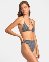 4 Recall High Rise - Freche Bikinihose für Frauen Grün AVJX400356 RVCA
