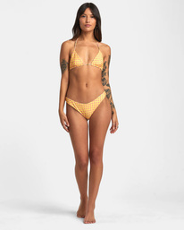 3 SUNKISSED REVERSIBLE SKIMPY BIKINI BOTTOMS Orange AVJX400359 RVCA
