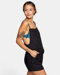 5 Laidback Romper Cover-Up White AVJX600116 RVCA