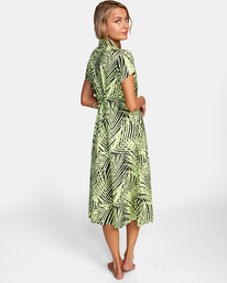 rvca, Night Chill Slit Dress, DUST YELLOW (duy) NIGHT CHILL AVJX600122