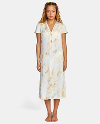 0 Sunset Cover-Up Dress Grey AVJX600125 RVCA