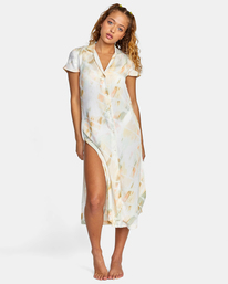 3 Sunset Cover-Up Dress Grey AVJX600125 RVCA