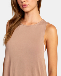2 Tripped Up Cover-Up Dress White AVJX600129 RVCA