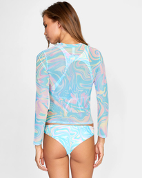rvca, Levitating Long Sleeve Cover-Up, MULTI (mul) LEVITATING LONG SLEEVE AVJX600130