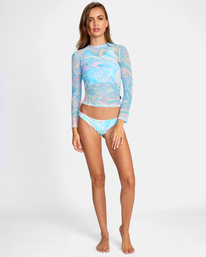 2 Levitating Long Sleeve Cover-Up Grey AVJX600130 RVCA
