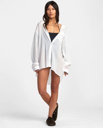 3 Gimme Shirt Dress Orange AVJX600136 RVCA