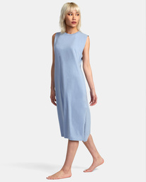 3 Flexin Coverup Dress Blue AVJX600139 RVCA