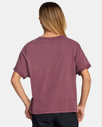 1 Roll It Tee Green AVJZT00341 RVCA