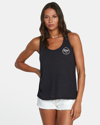 0 Patch Seal Tank Top Black AVJZT00391 RVCA
