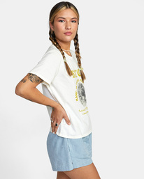5 Keep It Cool Crop Tee White AVJZT00421 RVCA