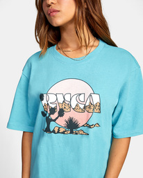 2 Jay Tree Oversized Tee Grey AVJZT00429 RVCA