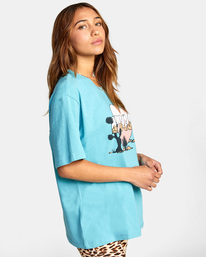 5 Jay Tree Oversized Tee Grey AVJZT00429 RVCA