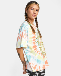 6 World Tour Oversized Tee Yellow AVJZT00431 RVCA