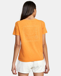 rvca, Here Now Slim Tee, SUNBEAM (nzc0) HERE NOW SS AVJZT00444