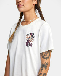 2 Save Our Souls Crop Tee White AVJZT00446 RVCA