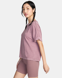 4 Ptc Roll It Embroidered Tee Multicolor AVJZT00478 RVCA
