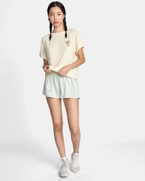3 Lazy Club Graphic Tee White AVJZT00482 RVCA