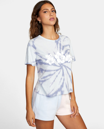 5 Aloha Graphic Tee Grey AVJZT00487 RVCA