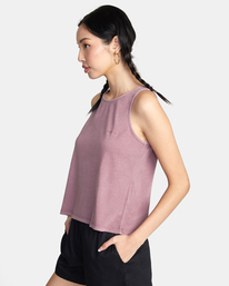4 Ptc Traveler Embroidered Tank Top Multicolor AVJZT00505 RVCA