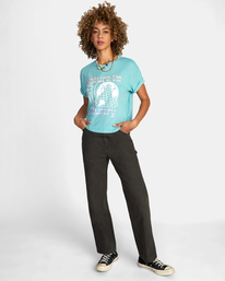 3 Inflation Roll It Tee Blue AVJZT00526 RVCA