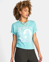 5 Inflation Roll It Tee Blue AVJZT00526 RVCA